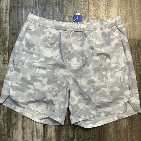 Maamgic Gray and White Swim Trunks Size XL - Picture 3 of 7